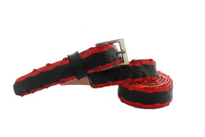 opasek z pláště červený